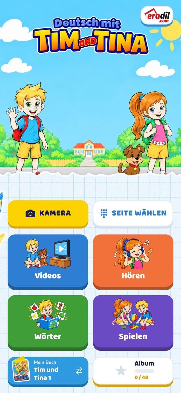 Deutsch mit Tim und Tina — Home